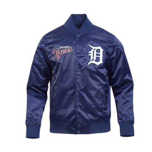 Detroit Tigers Souvenir Satin Jacket