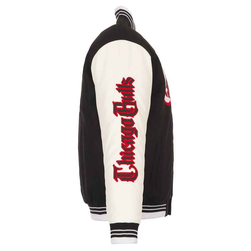Gothic Chicago Bulls Varsity Jacket