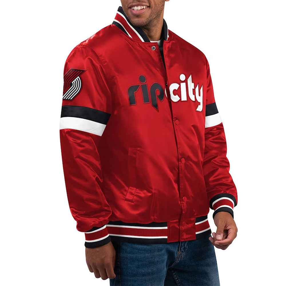 Home Game Portland Trail Blazers Red Jacket