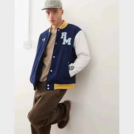 Men's Sport Design Sweden Real Madrid Varsity Jacket