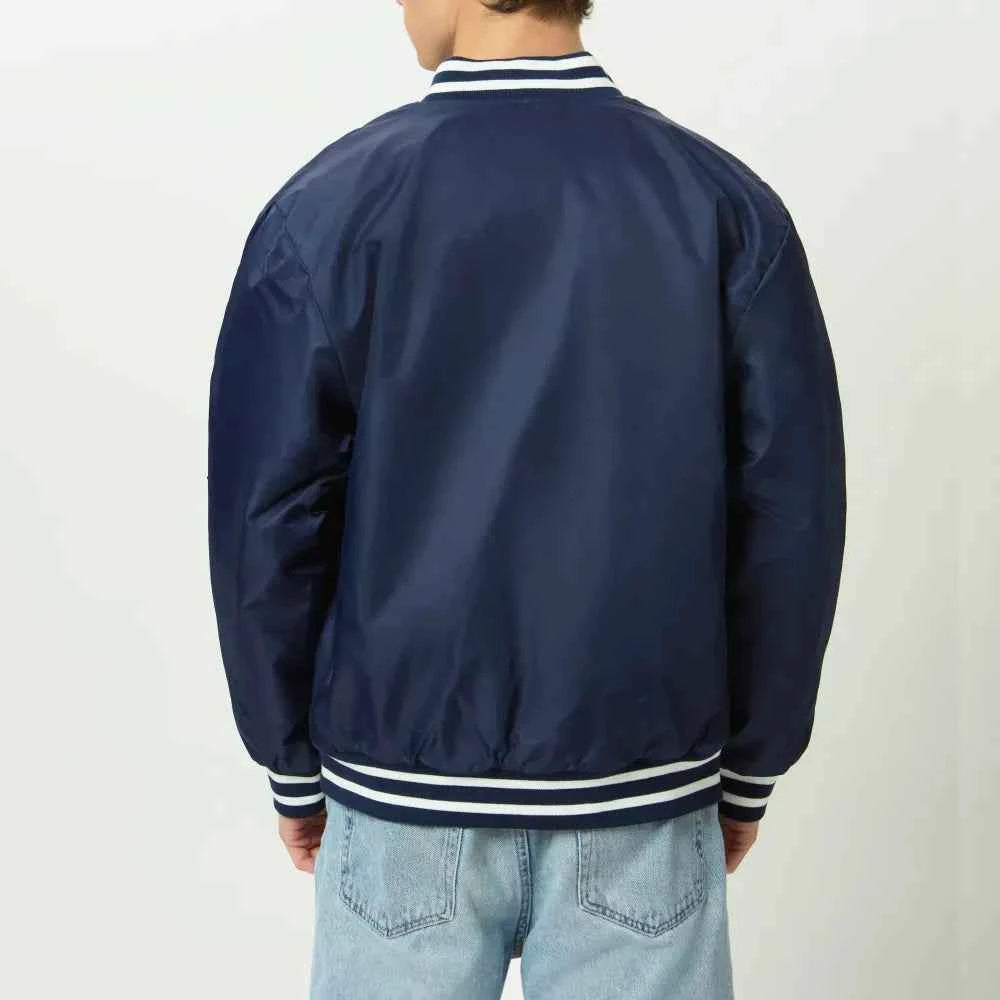 Men’s Penn State Nittany Lions A-Game Satin Varsity Jacket
