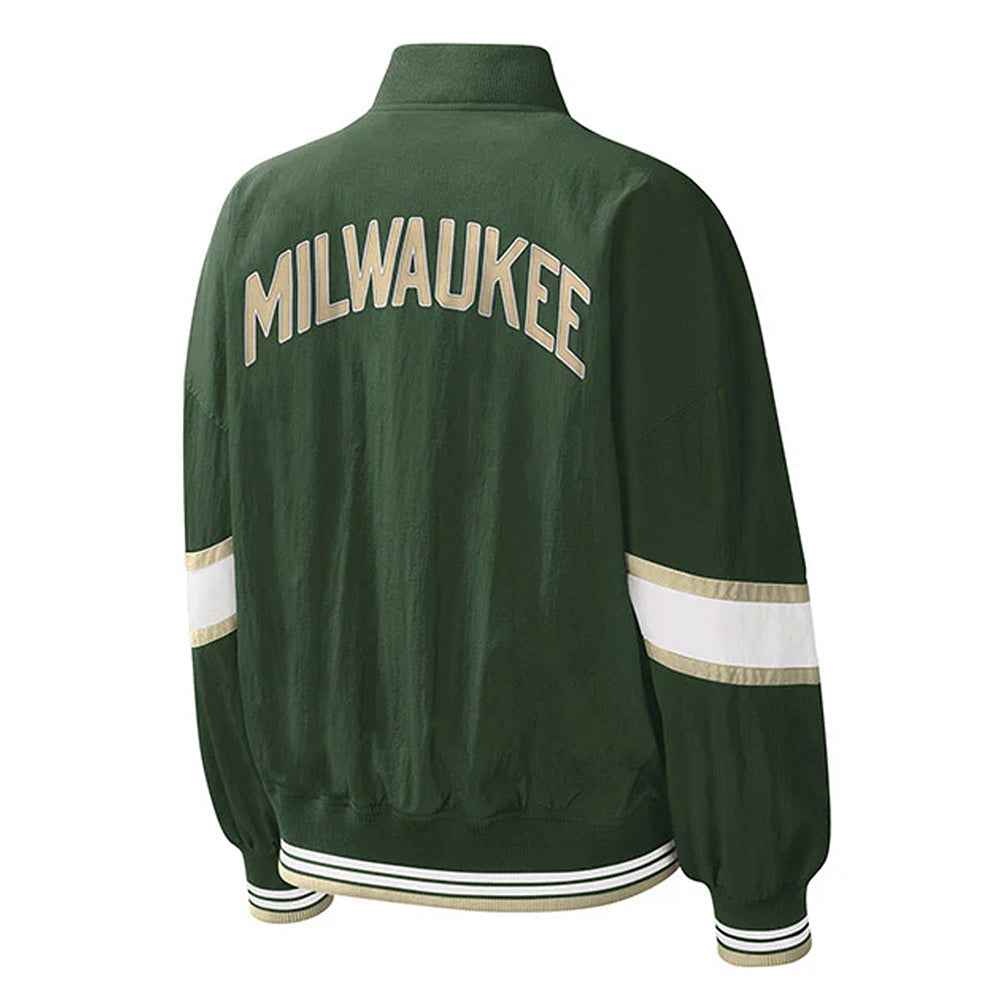 Milwaukee Bucks Crinkle Pinnacle Jacket