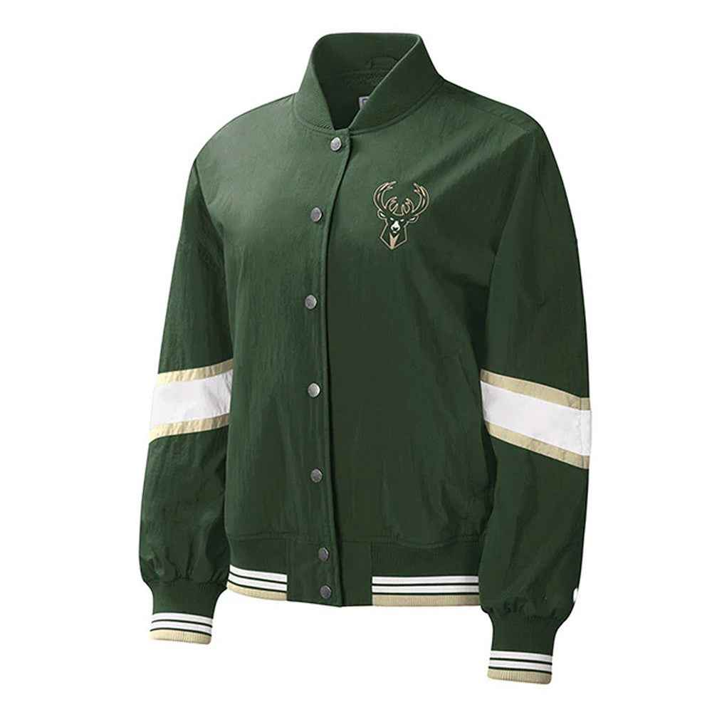 Milwaukee Bucks Crinkle Pinnacle Jacket