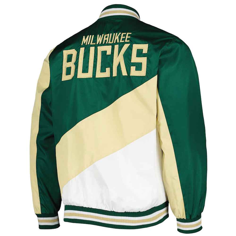 Milwaukee Bucks Hunter Green Ripstop Nylon Jacket
