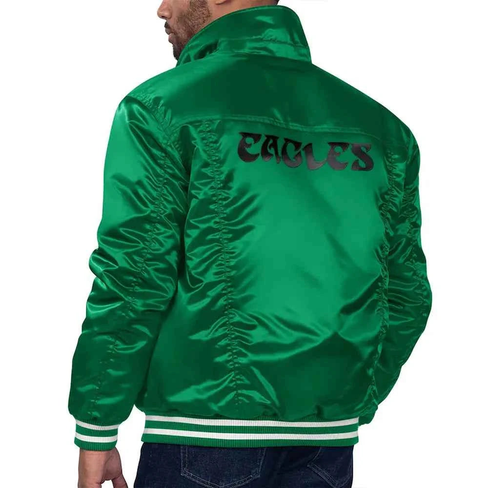 NFL Philadelphia Eagles Silver Tab Trucker Jacket
