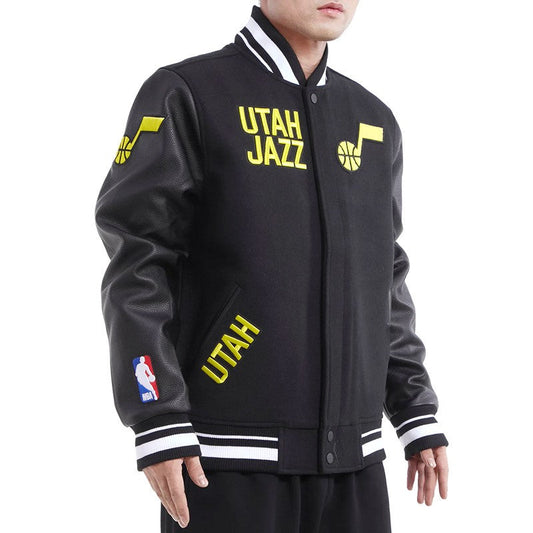 Utah Jazz Varsity Jacket – Back View