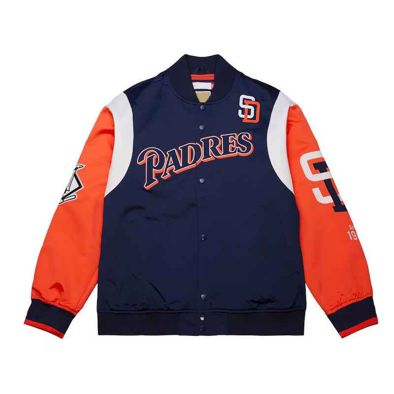 San Diego Padres Cooperstown Team Origins Satin Jacket