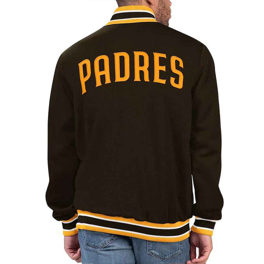 Secret Weapon San Diego Padres Brown Jacket