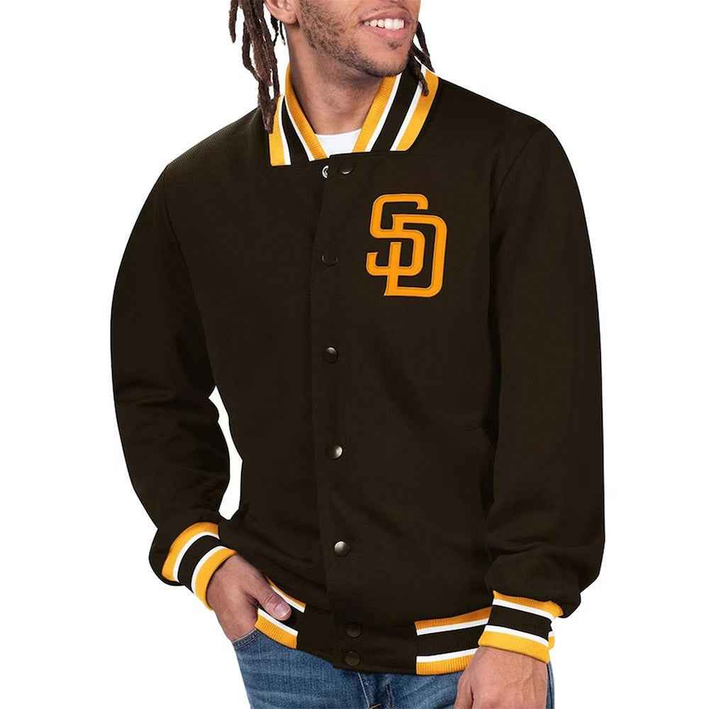 Secret Weapon San Diego Padres Brown Jacket
