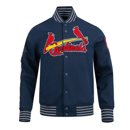 St. Louis Cardinals Current Logo Game Day Navy Jacket