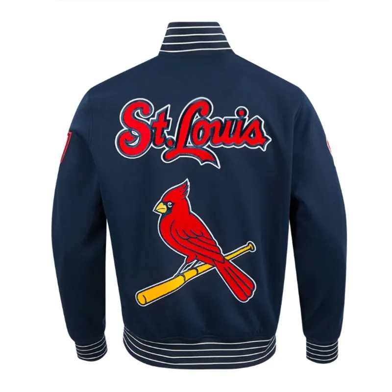 St. Louis Cardinals Current Logo Game Day Navy Jacket