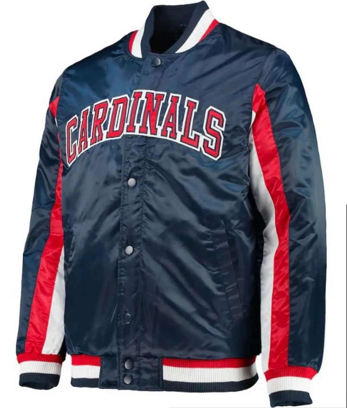 St. Louis Cardinals Blue Sports Jacket – Side View