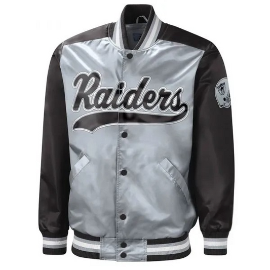 The Tradition II Las Vegas Raiders Satin Jacket