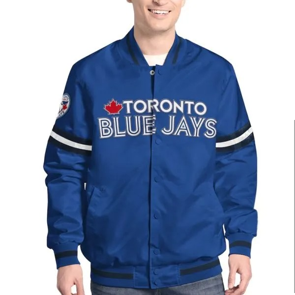 Toronto Blue Jays Scout Varsity Satin Jacket