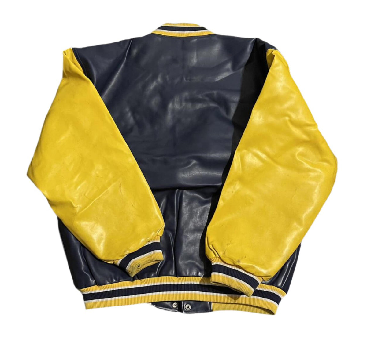 Michigan Wolverines Bomber Jacket – Back View