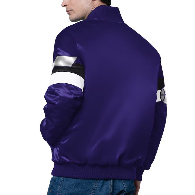 Utah Jazz Varsity Jacket – Back View
