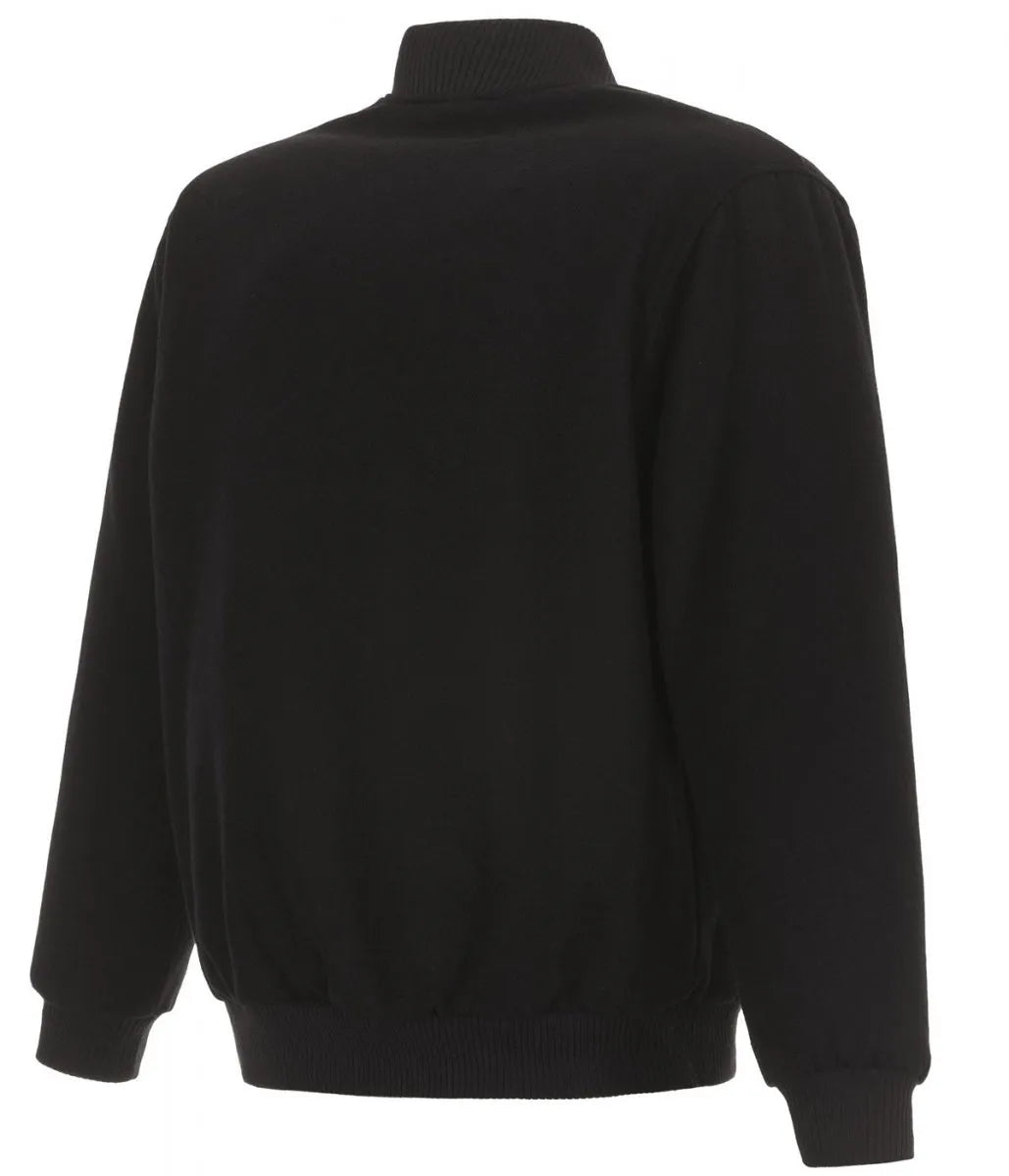 Houston Rockets Black Varsity Jacket – Back View