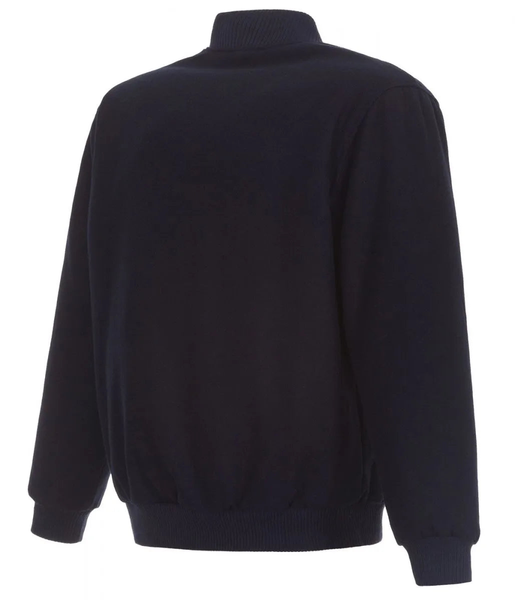 Minnesota Timberwolves Blue Varsity Jacket – Back View
