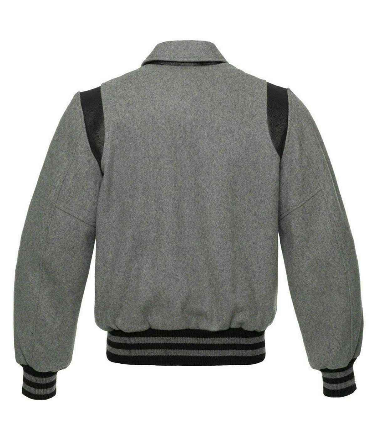 Byron Collar Varsity Letterman Jacket by TJS